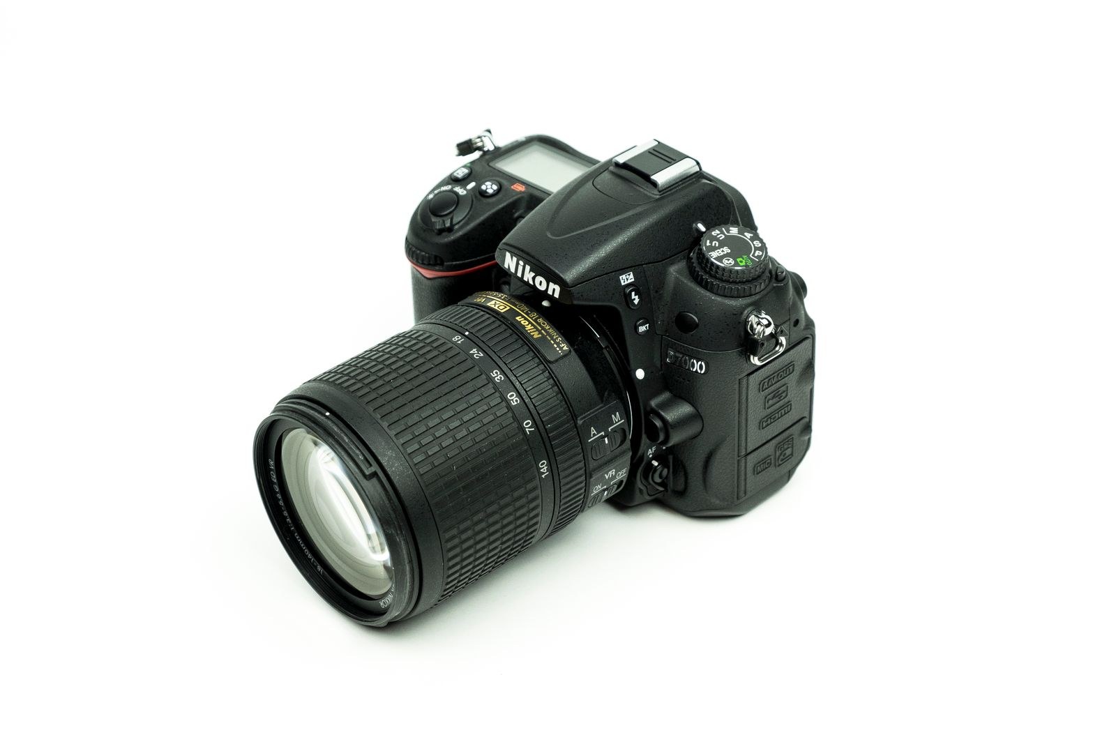 Creator content shoot with camera and lens